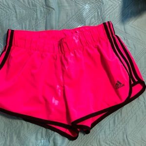 Adidas lined running shorts S